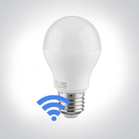 Milight Wifi led lamp RGBW 6 Watt E27 fitting