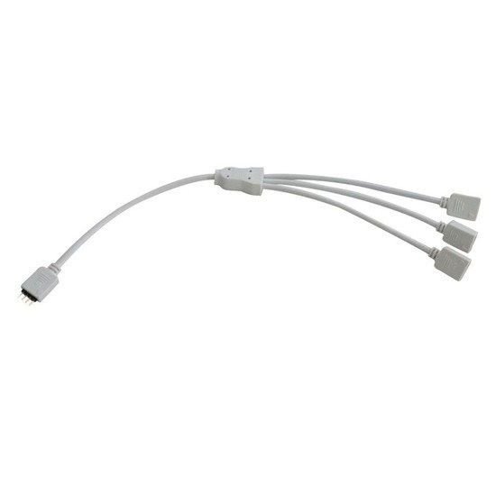 Dual White splitter kabel in 3 delen