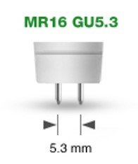 Fitting MR16-GU5.3