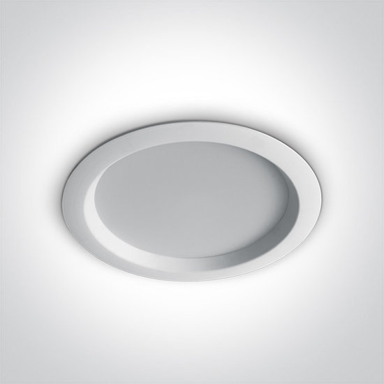 Budget Inbouw spot IP20 - 30W - Warm Wit licht 3000K - Aluminium