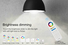 Miboxer Wifi led lamp RGBWW 9 Watt E27 fitting 