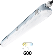 LED TL Armatuur Waterdicht-IP66-60cm-2x18W-3000K-4000K-6000K-1250-2300lm