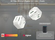 Miboxer - AC Triac dimmer voor traditionele verlichting - Zigbee 3.0