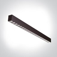 Onelight-LED Pendelarmatuur Orion Linear Up/Down 29W 3000K-Zwart