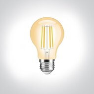 Slimme Zigbee E27 filament lamp - A60 model - amberkleurig