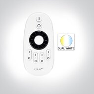 Milight/MIboxer 4-zone button afstandsbediening Dual White met roterend wiel