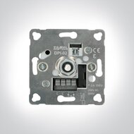 LED Dimmer inbouw  0-100 W - fase af- of aansnijding