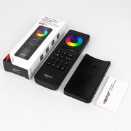 Miboxer 4-zone Touch RF afstandsbediening RGB+WW-Zwart