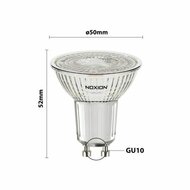 Noxion LEDspot GU10 4W 827 36D| Dimbaar - Vervangt 50W