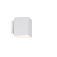 LED Wandarmatuur- G9-Aluminium- WIT- VIERKANT