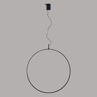 Ring Hanglamp - 800mm - 40W - LED built in - Zwart - Dimbaar