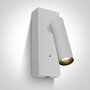 Bed wand lamp - 3W COB led - USB aansluiting - compleet met driver - wit