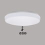  LED Plafonni&egrave;re &oslash;280mm - IP44 - 12W - 3000-4000-6000K+bewegingssensor
