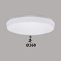  LED Plafonni&egrave;re &oslash;360mm - IP44 - 18W - 3000-4000-6000K+bewegingssensor