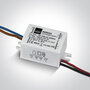 One trafo 700 mA-2-4 Watt-3-6VDC-dimbaar