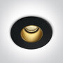 Downlight verdiept - 40mm - 2W - 3000K - dimbare_zwart