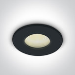 Badkamer inbouwspot behuizing rond - IP44 50W GU5.3 - ZWART Badkamer inbouwspot behuizing rond - IP44 50W GU5.3 - ZWART
