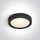 LED slim Plafo light - IP40 16 W - Zwart - Compleet - Rond LED slim Plafo light - IP40 16 W - Zwart - Compleet - Rond