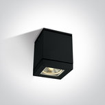 Plafond opbouw - Vierkant - IP54 - 70W - PAR30 - Zwart Plafond opbouw - Vierkant - IP54 - 70W - PAR30 - Zwart