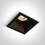 Inbouw spot behuizing vierkant - IP20 GU10 - Zwart - Reflector Zwart Inbouw spot behuizing vierkant - IP20 GU10 - Zwart - Reflector Zwart