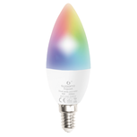 Zigbee LED lamp White & Color RGBWW 4W E14 fitting - Hue alternatief LED lamp Zigbee LED lamp White & Color RGBWW 4W E14 fitting - Hue alternatief LED lamp