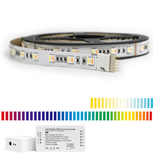 10 meter complete set RGBWW led strip met Zigbee controller - Alternatief voor Philips Hue led strip 10 meter complete set RGBWW led strip met Zigbee controller - Alternatief voor Philips Hue led strip