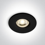 Badkamer inbouwspot behuizing rond - IP65 50W GU10-GU5.3 - ZWART Badkamer inbouwspot behuizing rond - IP65 50W GU10-GU5.3 - ZWART