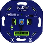 LED dimmer 0-300W EcoDim universeel fase aan en afsnijding LED dimmer 0-300W EcoDim universeel fase aan en afsnijding