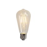 E27 LED filament lamp ST64 4W 320lm 2700K E27 LED filament lamp ST64 4W 320lm 2700K