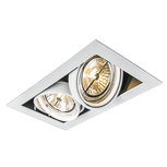 Instelbare inbouwspot vierkant - IP20 - G53-AR111 - Wit - ONEON Instelbare inbouwspot vierkant - IP20 - G53-AR111 - Wit - ONEON