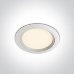 Budget Inbouw spot IP20 - 15W - Warm Wit licht 3000K - Aluminium-dimbaar Budget Inbouw spot IP20 - 15W - Warm Wit licht 3000K - Aluminium-dimbaar