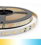 5 meter Dual White led strip Premium met 60+60 leds - losse strip 5 meter Dual White led strip Premium met 60+60 leds - losse strip