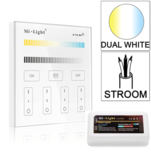 Milight 4-zone Dual White afstandsbediening paneel touch stroom met controller Milight 4-zone Dual White afstandsbediening paneel touch stroom met controller