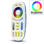 Milight 4-zone RGBWW Touch afstandsbediening op batterij Milight 4-zone RGBWW Touch afstandsbediening op batterij