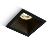 Inbouw spot behuizing vierkant - IP20 GU10 - Zwart - Reflector Zwart Inbouw spot behuizing vierkant - IP20 GU10 - Zwart - Reflector Zwart