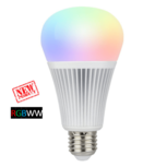 Milight Wifi led lamp RGBWW 9 Watt E27 fitting Milight Wifi led lamp RGBWW 9 Watt E27 fitting