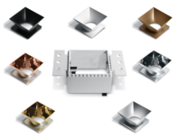 Trimless spot - Aluminium - Wit - GU10 - IP20 - Enkel, met reflector naar keuze Trimless spot - Aluminium - Wit - GU10 - IP20 - Enkel, met reflector naar keuze