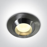 Badkamer inbouwspot behuizing vierkant - IP44 50W GU5.3 - Chrome geborsteld Badkamer inbouwspot behuizing vierkant - IP44 50W GU5.3 - Chrome geborsteld
