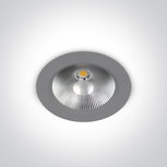 Downlight inbouw vast - 3000K 20W Warm wit licht - kleur Grijs Downlight inbouw vast - 3000K 20W Warm wit licht - kleur Grijs
