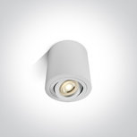 Plafond spot opbouw rond - IP20 10W GU10 - Wit Plafond spot opbouw rond - IP20 10W GU10 - Wit