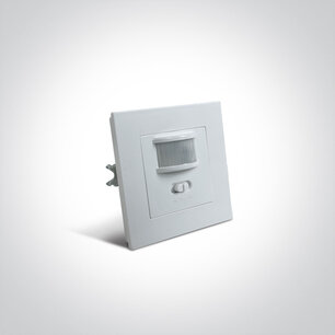 Bewegingssensor infrarood wit inbouw 230V-160°-9m-200W Bewegingssensor infrarood wit inbouw 230V-160°-9m-200W