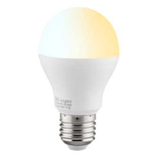 Milight/Miboxer Wifi led lamp Dual White 6 Watt E27 fitting Milight/Miboxer Wifi led lamp Dual White 6 Watt E27 fitting