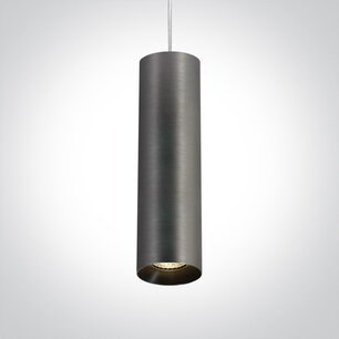 Cilinder Pendants kleur: Metaal grijs - kleur: reflector na keuze. Cilinder Pendants kleur: Metaal grijs - kleur: reflector na keuze.