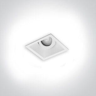 Marra - verstelbare inbouwspot - vierkant 95x95mm - verdiept - voor binnen gebruik - GU10 fitting - wit Marra - verstelbare inbouwspot - vierkant 95x95mm - verdiept - voor binnen gebruik - GU10 fitting - wit