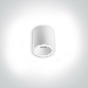 Opbouwspot SILVA - vast - rond - wit - incl. reflector en GU10 fitting Opbouwspot SILVA - vast - rond - wit - incl. reflector en GU10 fitting
