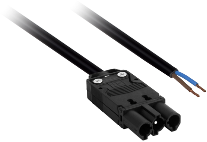 GST18 Aansluitsnoer 0,5M 2x1,0mm2 Male tbv Driverzijde (Gestript) GST18 Aansluitsnoer 0,5M 2x1,0mm2 Male tbv Driverzijde (Gestript)