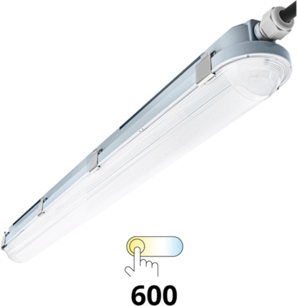 LED TL Armatuur Waterdicht IP66 - 60cm - lichtkleur instelbaar 3000K/4000K/6000K - 1250-2300lm LED TL Armatuur Waterdicht IP66 - 60cm - lichtkleur instelbaar 3000K/4000K/6000K - 1250-2300lm