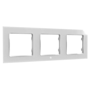 3 delig afdekframe voor Shelly Wandschakelaar - Wit 3 delig afdekframe voor Shelly Wandschakelaar - Wit