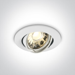 klassieke instelbare inbouwspot - rond - IP20 - GU10 - WIT klassieke instelbare inbouwspot - rond - IP20 - GU10 - WIT