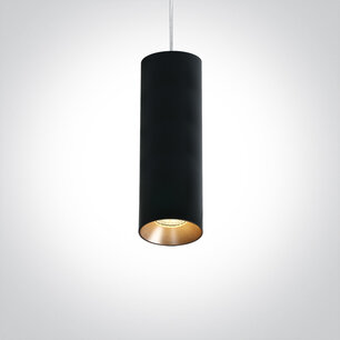 Cilinder Pendants-240 mm-kleur: zwart - kleur: reflector na keuze. Cilinder Pendants-240 mm-kleur: zwart - kleur: reflector na keuze.